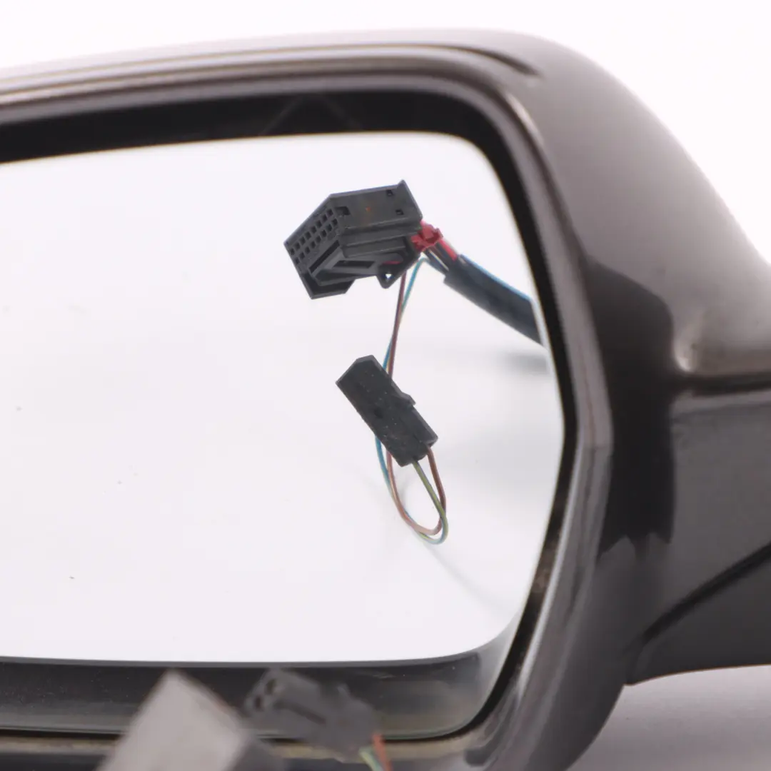 Audi A4 B8 Door Left N/S Mirror Wing Electric Lava Grey Pearl Effect - Z7L - SKU RHD-8K2857409AF-LAG - Part number 8K2857409AF-LAG
