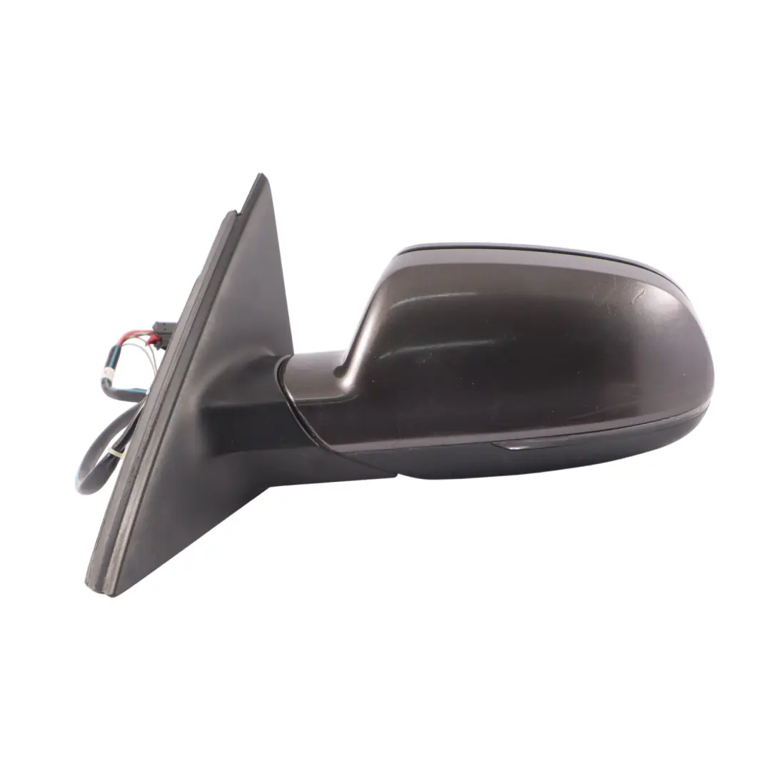 Audi A4 B8 Door Left N/S Mirror Wing Electric Lava Grey Pearl Effect - Z7L - SKU RHD-8K2857409AF-LAG - Part number 8K2857409AF-LAG