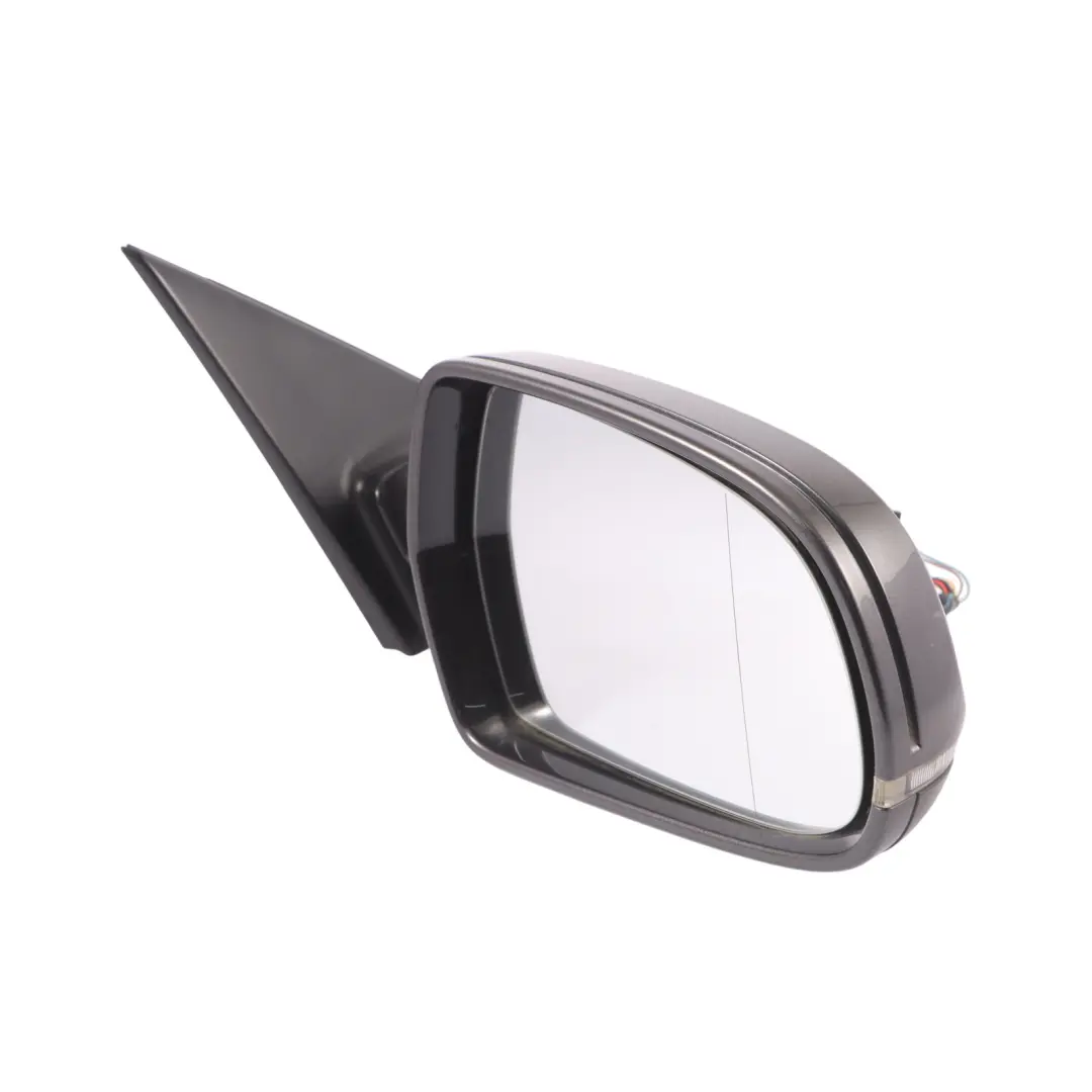 Audi A4 B8 Door Right O/S Mirror Wing Electric Lava Grey Pearl Effect - Z7L - SKU RHD-8K2857410AF-LAG - Part number 8K2857410AF-LAG