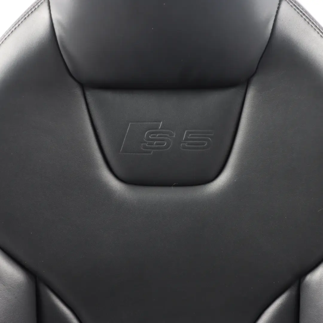 Audi S5 8T Coupe Front Sport Seat Left N/S Interior Heated Leather Soul Black - SKU RHD-8T0881805F-1 - Part number 8T0881805F