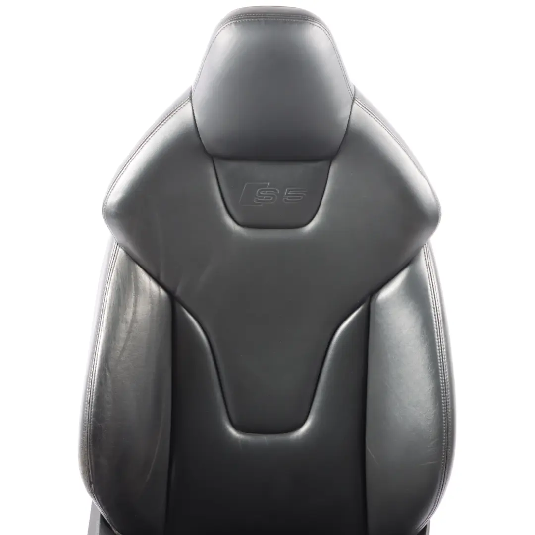 Audi S5 8T Coupe Sport Seat Front Right O/S Heated Memory Leather Soul Black - SKU RHD-8T0881806F-1 - Part number 8T0881806F