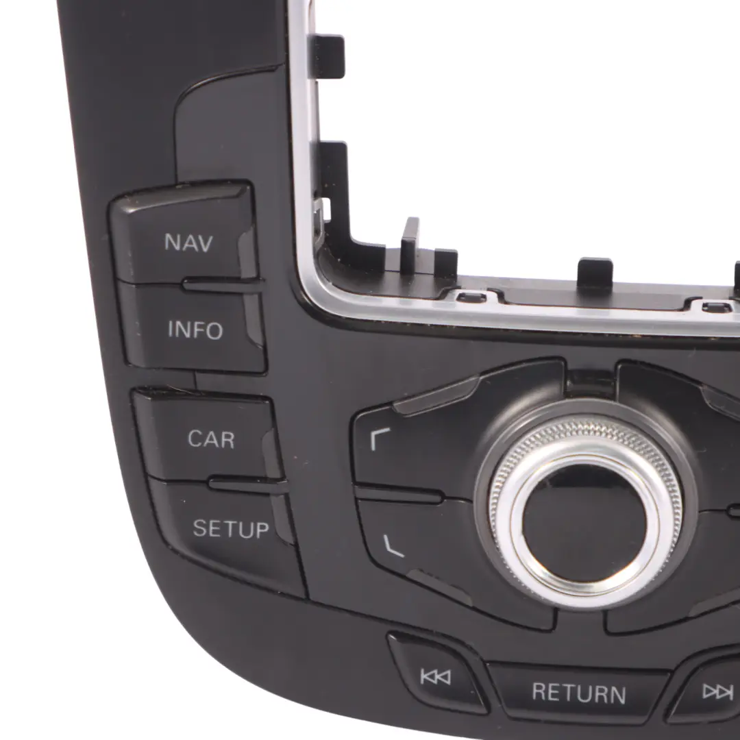 Panel Perilla Controlador Multimedia Unidad Principal Audi A4 B8 8T0919611 para con número de pieza 8T0919611-1 Panel Perilla Controlador Multimedia Unidad Principal Audi A4 B8 8T0919611 - SKU 8T0919611-1 - Número de pieza 8T0919611-1