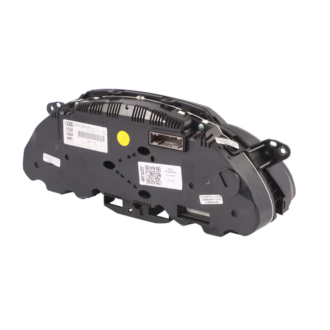 Instrument Cluster Speedometer Clocks Automatic Diesel to Audi A5 8T with Part number 8T0920981K Audi A5 8T Instrument Cluster Speedometer Clocks Automatic Diesel - SKU RHD-8T0920981K - Part number 8T0920981K