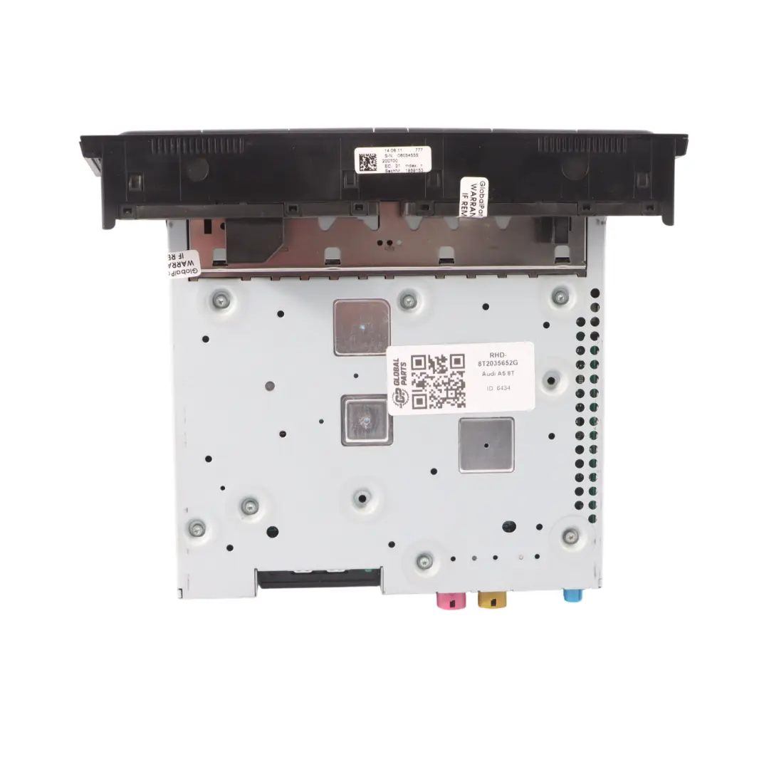 Sat Navi Stereo Radio Audio MMI Head Unit CD Player to Audi A5 8T A4 B8 with Part number 8T2035652G Audi A5 8T A4 B8 Sat Navi Stereo Radio Audio MMI Head Unit CD Player - SKU RHD-8T2035652G - Part number 8T2035652G