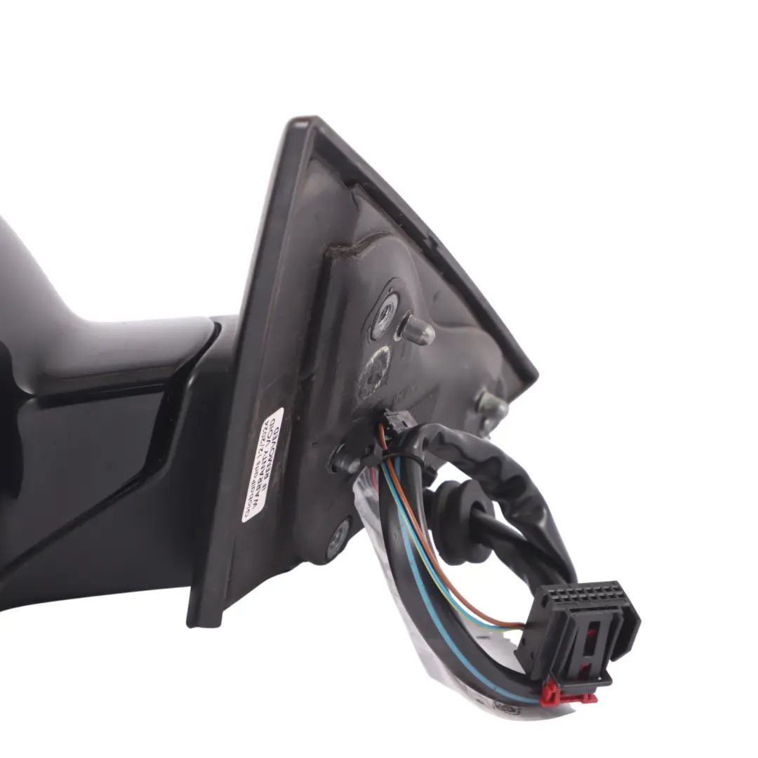 Audi A5 8T Wing Mirror Cover Housing Left N/S Phantom Black-LZ9Y - SKU RHD-8T2857409AH-PHB - Part number 8T2857409AH