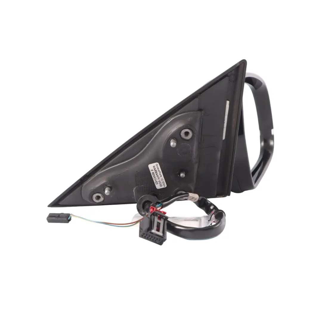 Audi A5 8T Door Right O/S Mirror Wing Electric Phantom Black-LZ9Y - SKU RHD-8T2857410AH-PHB - Part number 8T2857410AH