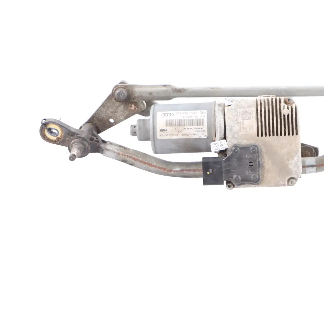 Front Windscreen Wiper Motor Linkage Mechanism to Audi A5 8T with Part number 8T2955023E Audi A5 8T Front Windscreen Wiper Motor Linkage Mechanism - SKU RHD-8T2955023E-1 - Part number 8T2955023E