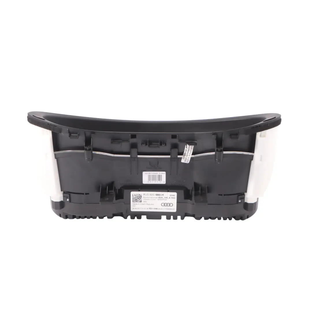 Instrument Cluster Speedometer Clocks Automatic Petrol to Audi Q3 8U with Part number 8U0920980H Audi Q3 8U Instrument Cluster Speedometer Clocks Automatic Petrol - SKU RHD-8U0920980H - Part number 8U0920980H