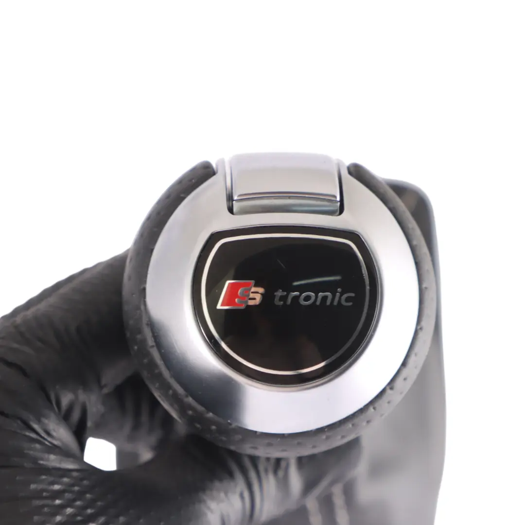 Audi Q3 8U Gear Lever Knob Stick Shifter Leather - SKU RHD-8U2713139G - Part number 8U2713139G