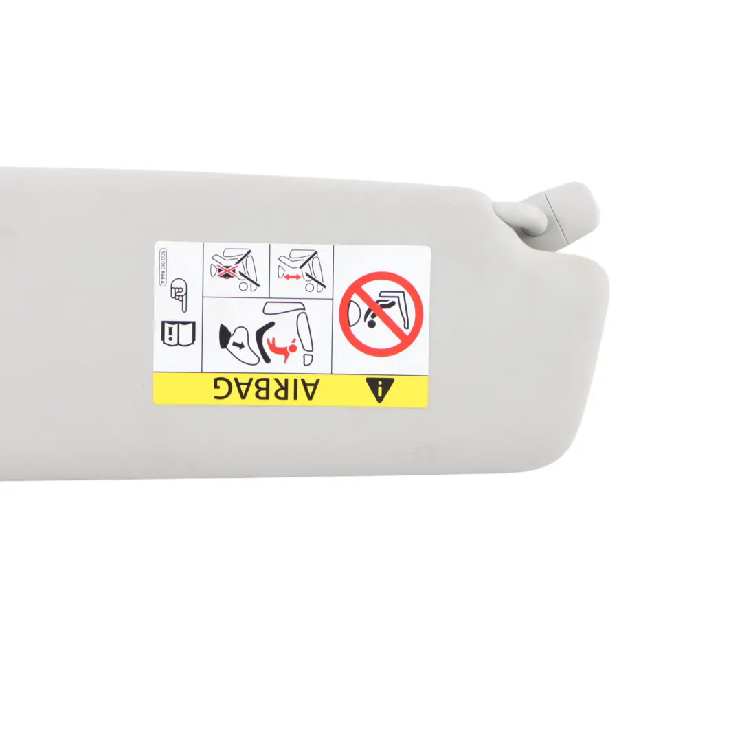 Audi RS4 B8 Front Sun Visor Blade Protection Left N/S Side - SKU RHD-8U2857551B - Part number 8U2857551B