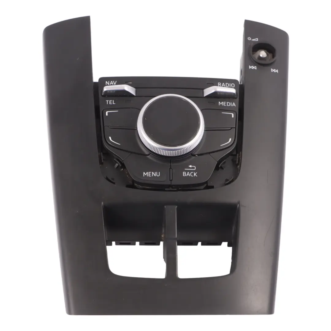 Audi A3 8V Sat Nav Multimedia Control Unit Surround Trim Cover Panel - SKU RHD-8V0919614P-1 - Part number 8V0919614P