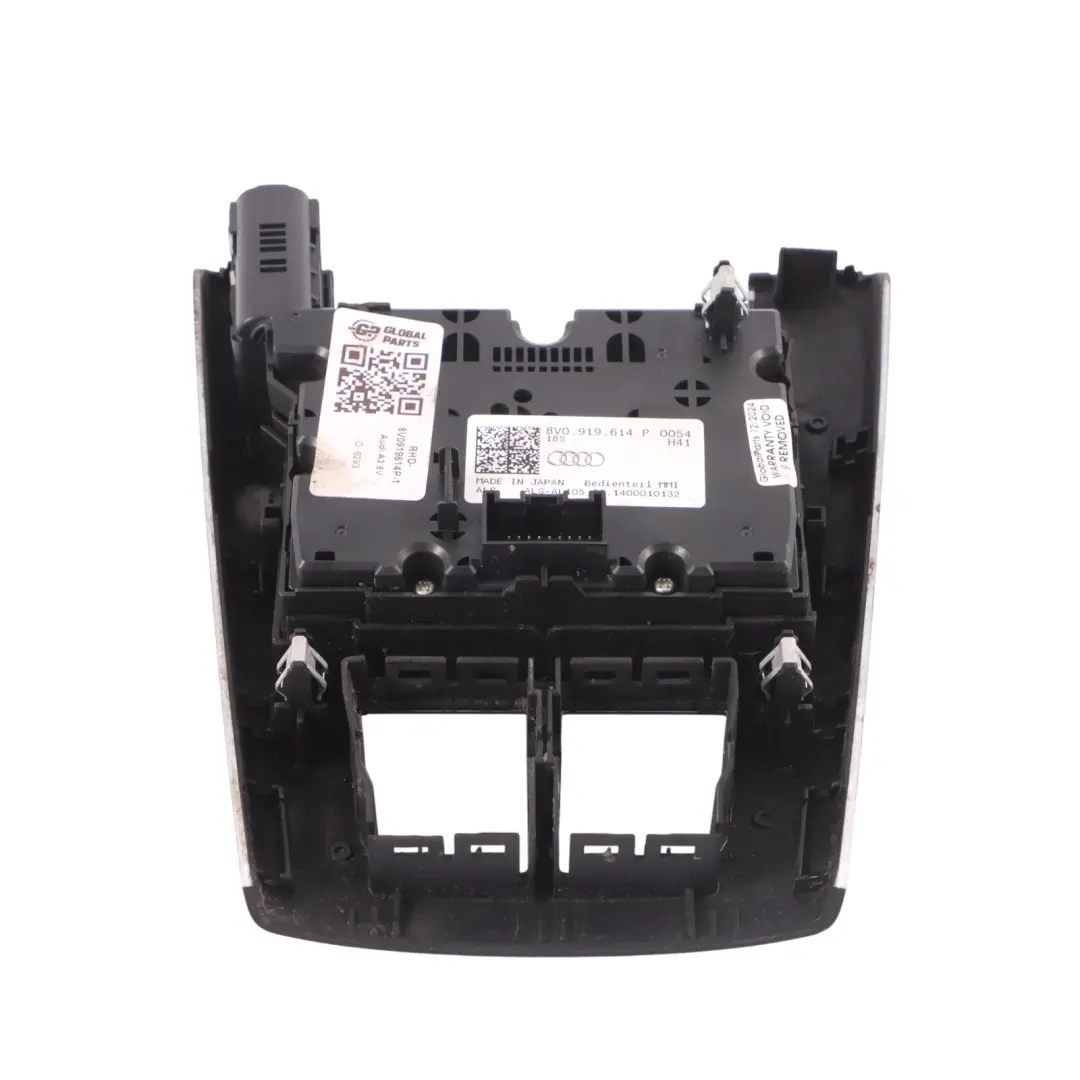 Audi A3 8V Sat Nav Multimedia Control Unit Surround Trim Cover Panel - SKU RHD-8V0919614P-1 - Part number 8V0919614P
