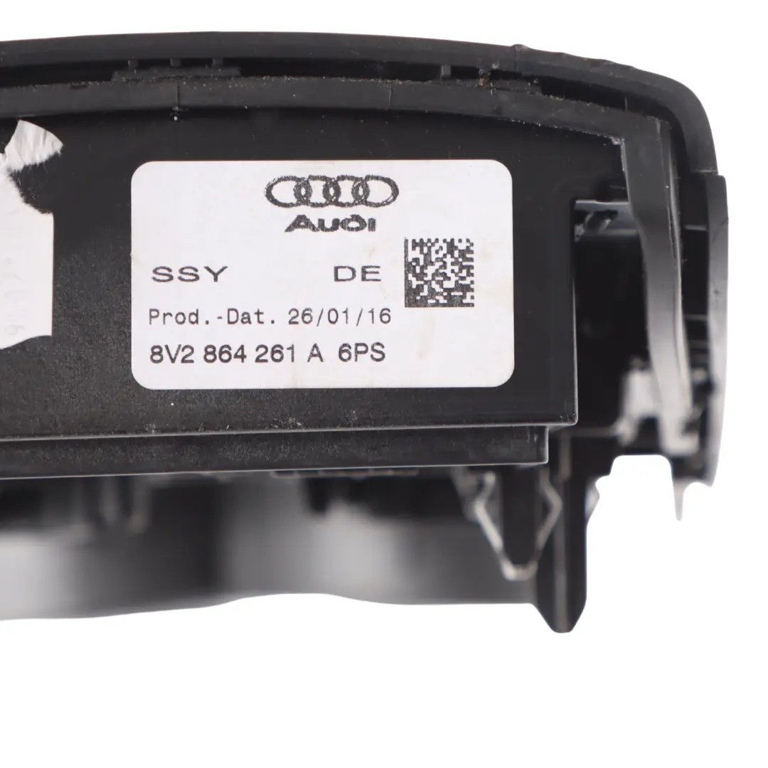 Audi RS3 8V Sat Nav Multimedia Control Unit Cover Trim Cup Holder 8V2864261A - SKU RHD-8V0919614P - Part number 8V0919614P