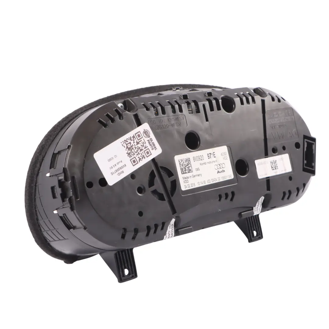 Audi A3 8V Instrument Cluster Diesel Speedo Clocks Meter Manual - SKU RHD-8V0920971E - Part number 8V0920971E