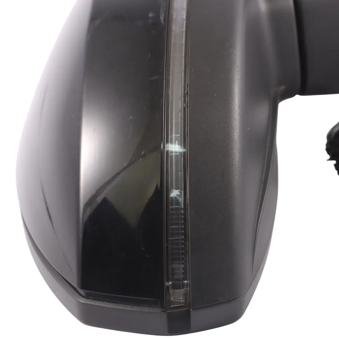 Audi A3 8V Wing Mirror Electric Door Right O/S Outside Brilliant Black - Y9B - SKU RHD-8V2857410F-BBL - Part number 8V2857410F