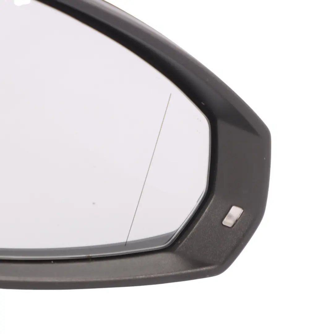 Audi A3 8V Wing Mirror Electric Door Right O/S Outside Brilliant Black - Y9B - SKU RHD-8V2857410F-BBL - Part number 8V2857410F