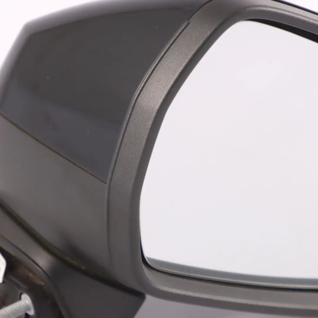 Audi A3 8V Wing Mirror Electric Door Right O/S Outside Brilliant Black - Y9B - SKU RHD-8V2857410F-BBL - Part number 8V2857410F