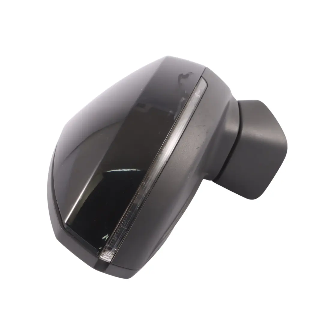 Audi A3 8V Wing Mirror Electric Door Right O/S Outside Brilliant Black - Y9B - SKU RHD-8V2857410F-BBL - Part number 8V2857410F