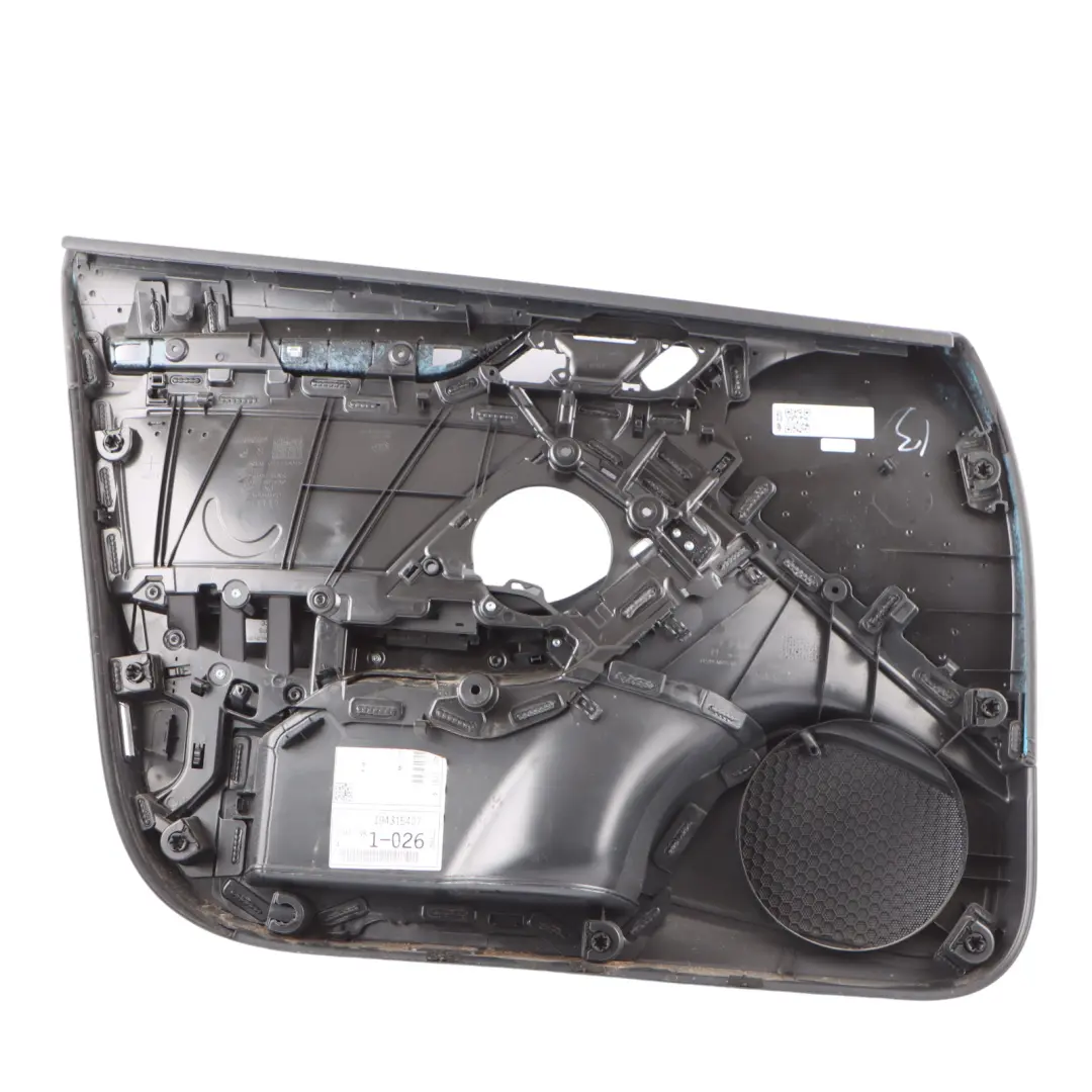 5D Door Card Front Right O/S Trim Panel Cloth Black to Audi A3 8V with Part number 8V4867104 Audi A3 8V 5D Door Card Front Right O/S Trim Panel Cloth Black - SKU RHD-8V4867104 - Part number 8V4867104