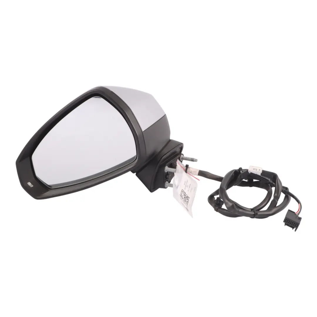 Audi A3 8V Electric Door Mirror Wing Left N/S Foil Silver - Z7G 4G2857409AE - SKU RHD-8V7857409C-FSI - Part number 8V7857409C