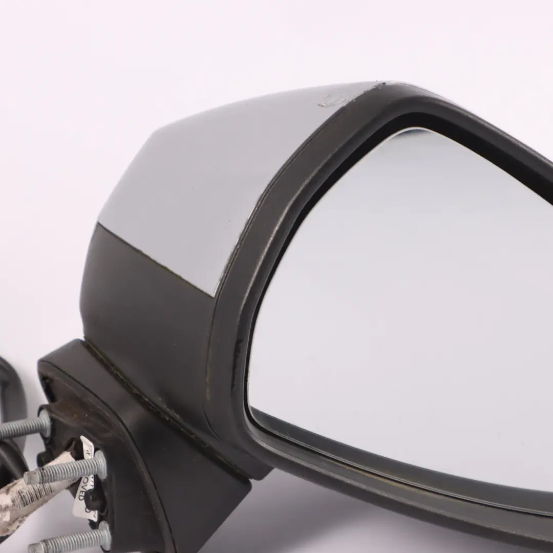 Audi A3 8V Electric Door Mirror Wing Right O/S Foil Silver - Z7G - SKU RHD-8V7857410C-FSI - Part number 8V7857410C