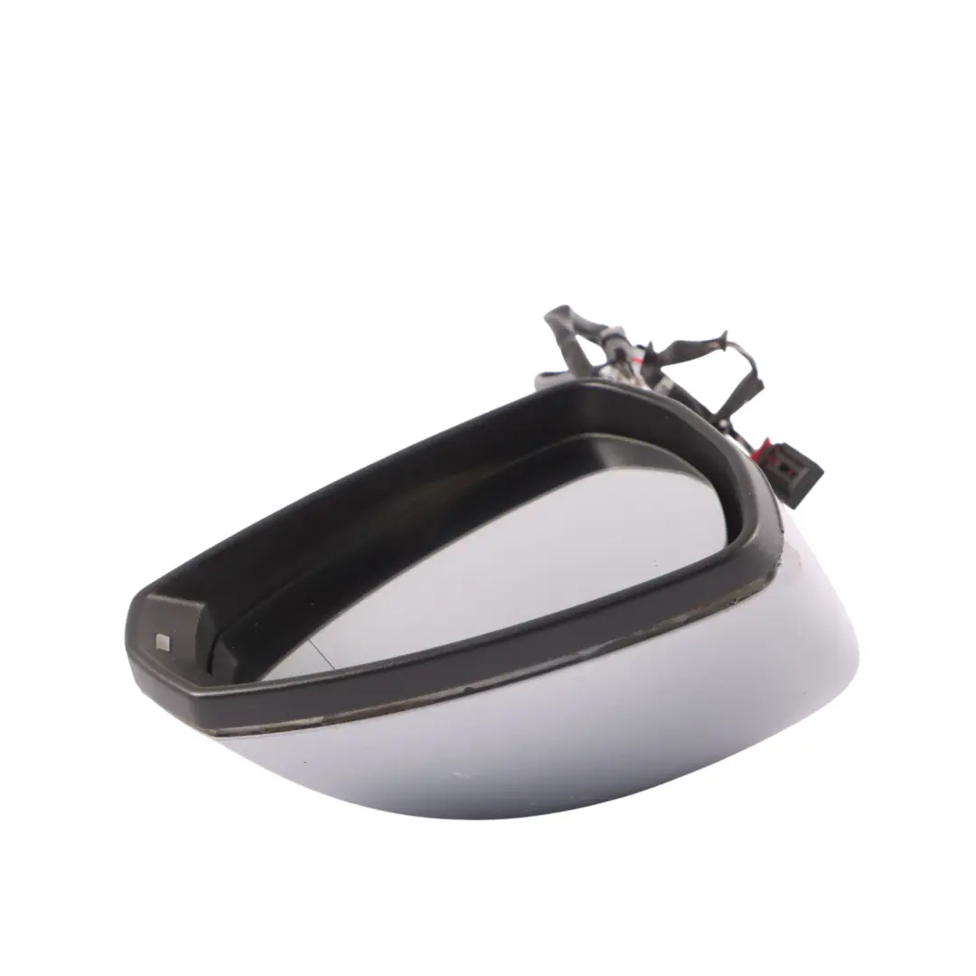 Audi A3 8V Electric Door Mirror Wing Right O/S Foil Silver - Z7G - SKU RHD-8V7857410C-FSI - Part number 8V7857410C
