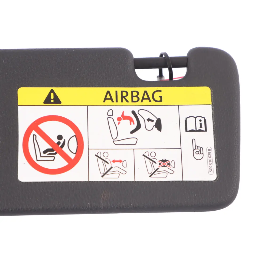 Sun Visor Mirror Panel Sunvisor Left N/S Black to Audi A3 8V with Part number 8V7857551M Audi A3 8V Sun Visor Mirror Panel Sunvisor Left N/S Black - SKU RHD-8V7857551M - Part number 8V7857551M