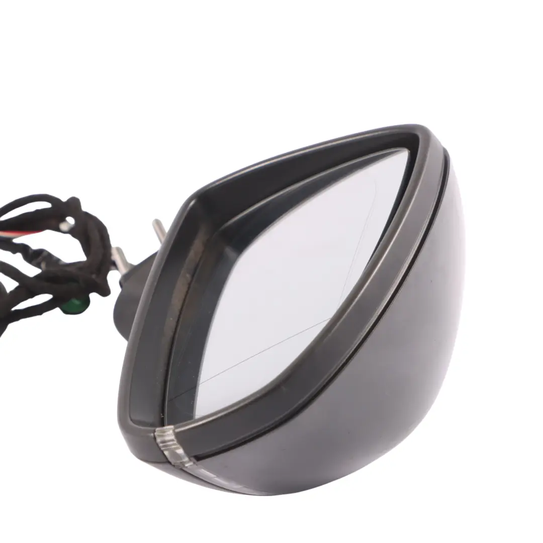 Audi A1 8X Wing Mirror Right O/S Door Electric Daytona Grey - Z7S - SKU RHD-8X2857410K-DGR - Part number 8X2857410K