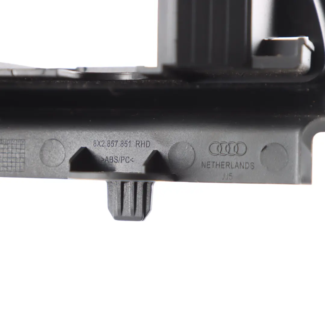 Audi A1 8X Sportback Switch Panel Frame Dashboard Trim Cover Black 8X2857851 - SKU RHD-8X2857851-1 - Part number 8X2857851-1