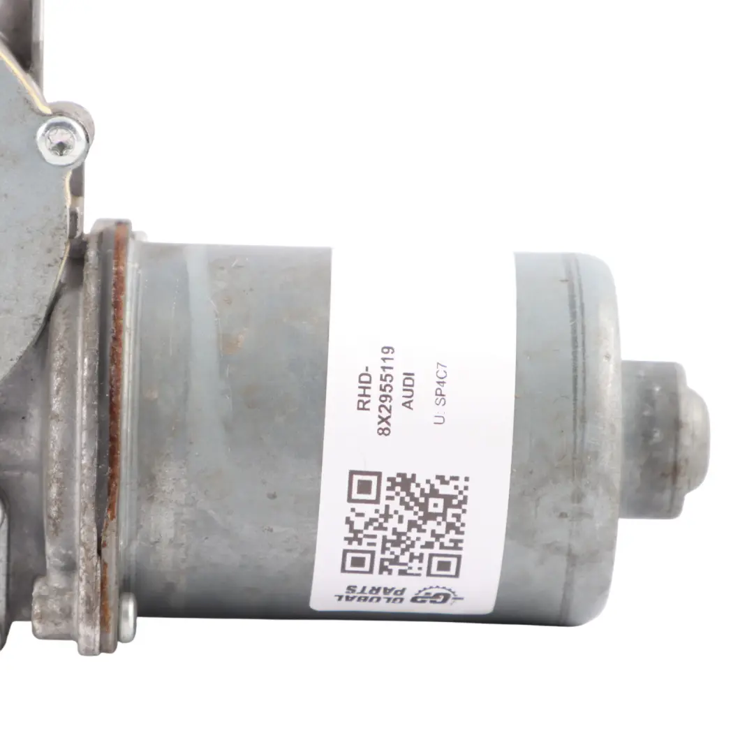 Audi A1 8X Front Windscreen Wiper Motor Mechanism - SKU RHD-8X2955119 - Part number 8X2955119
