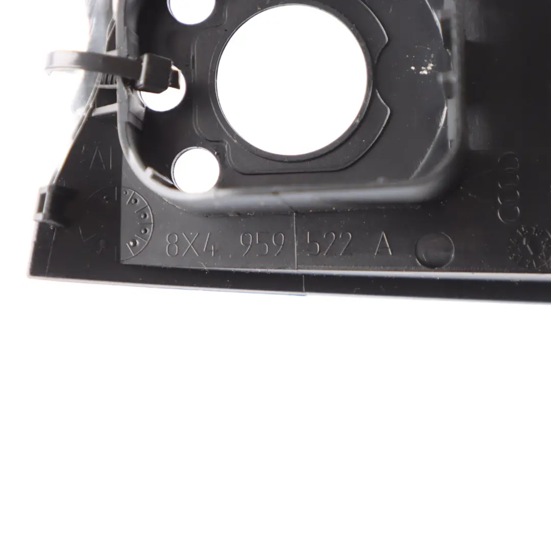 Audi A1 8X Mirror Window Switch Front Right O/S Cover Trim Black - SKU RHD-8X4959522A - Part number 8X4959522A