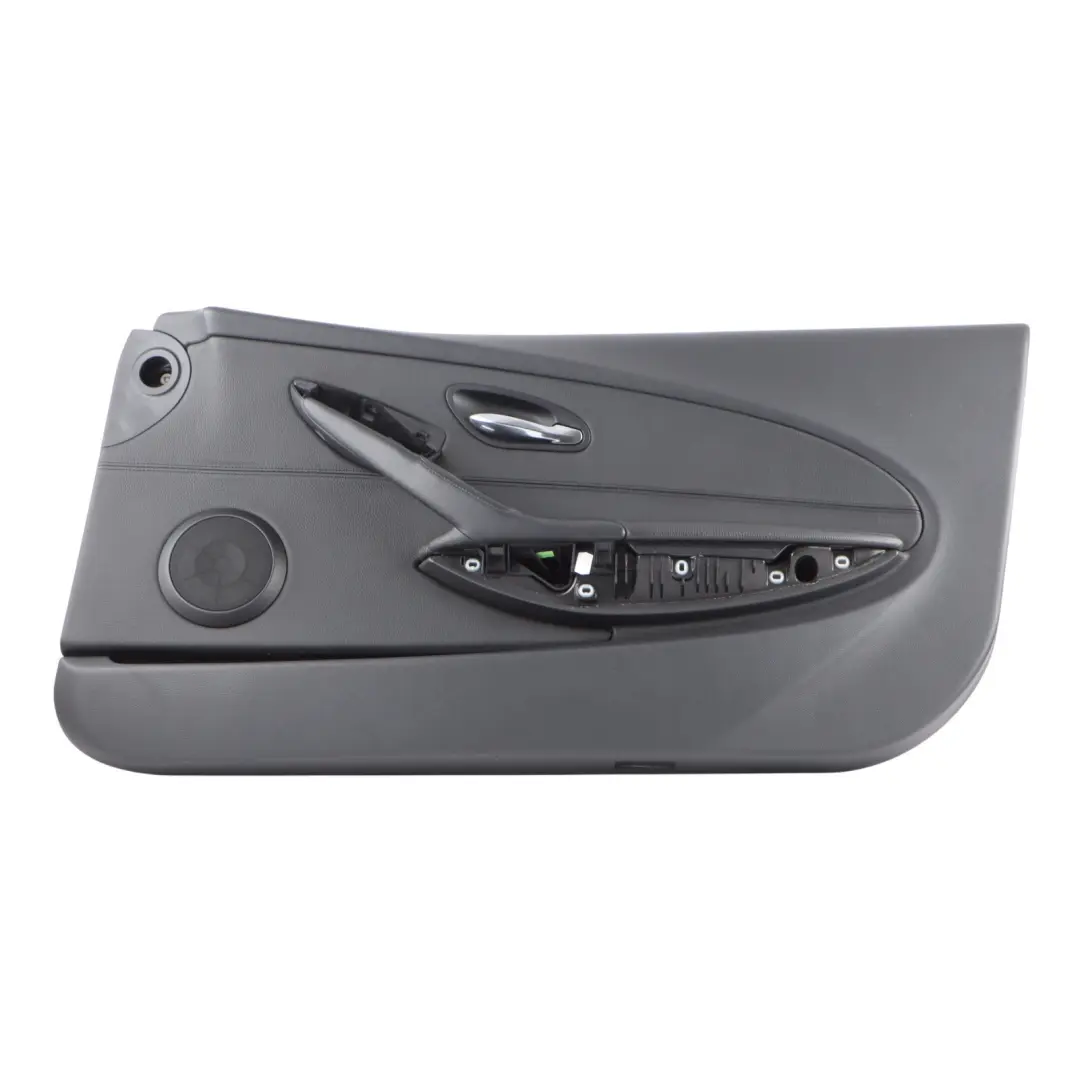 Front Right O/S Door Card Trim Panel Black Leather Dakota to BMW 6 E63 E64 with Part number 9138404 BMW 6 E63 E64 Front Right O/S Door Card Trim Panel Black Leather Dakota - SKU rhd-9138404 - Part number 9138404