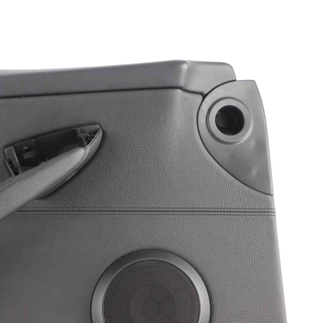 Front Left N/S Door Card Trim Panel Black Leather Dakota to BMW 6 E63 E64 with Part number 9138405 BMW 6 E63 E64 Front Left N/S Door Card Trim Panel Black Leather Dakota - SKU rhd-9138405 - Part number 9138405