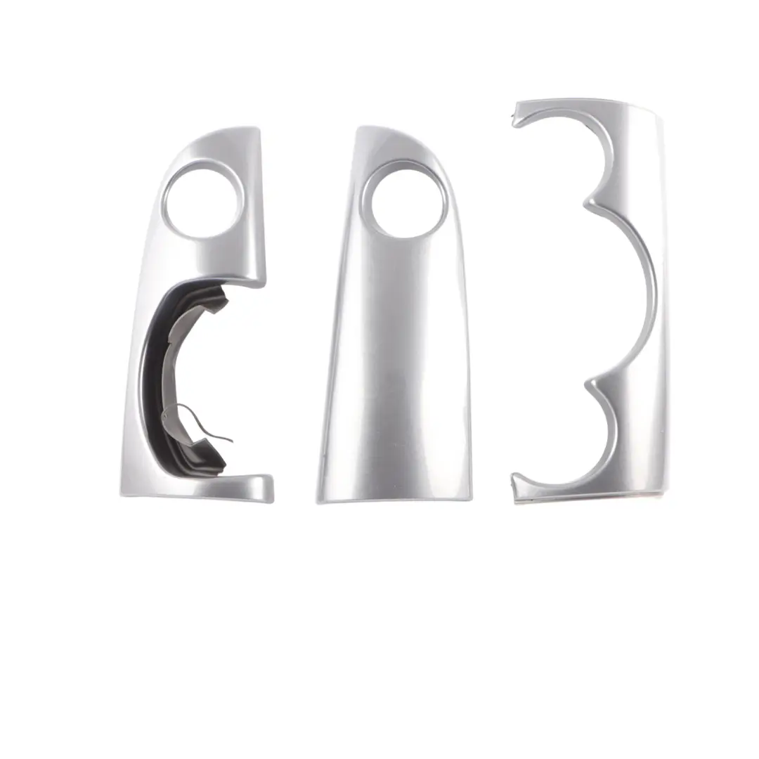 Set Dashboard Panel Trim Strip Cover Anthracite to Mini Cooper R50 R53 with Part number 9146314 Mini Cooper R50 R53 Set Dashboard Panel Trim Strip Cover Anthracite - SKU RHD-9146314-8 - Part number 9146314