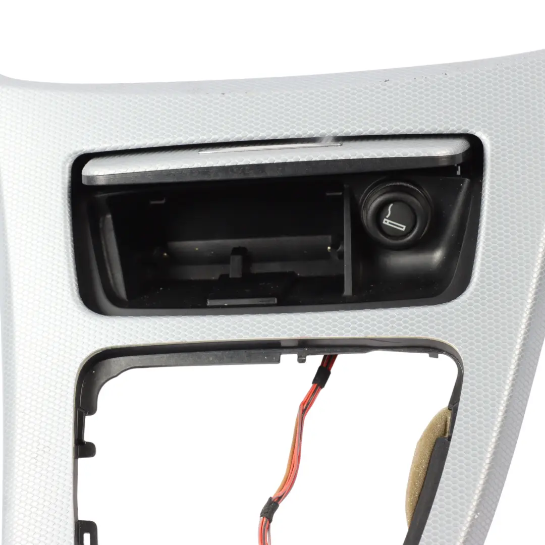 Interior Centre Console Cover Trim Panel Finisher Set Glacier Silver to BMW E92 with Part number 9151595 BMW E92 Interior Centre Console Cover Trim Panel Finisher Set Glacier Silver - SKU RHD-9151595-1 - Part number 9151595