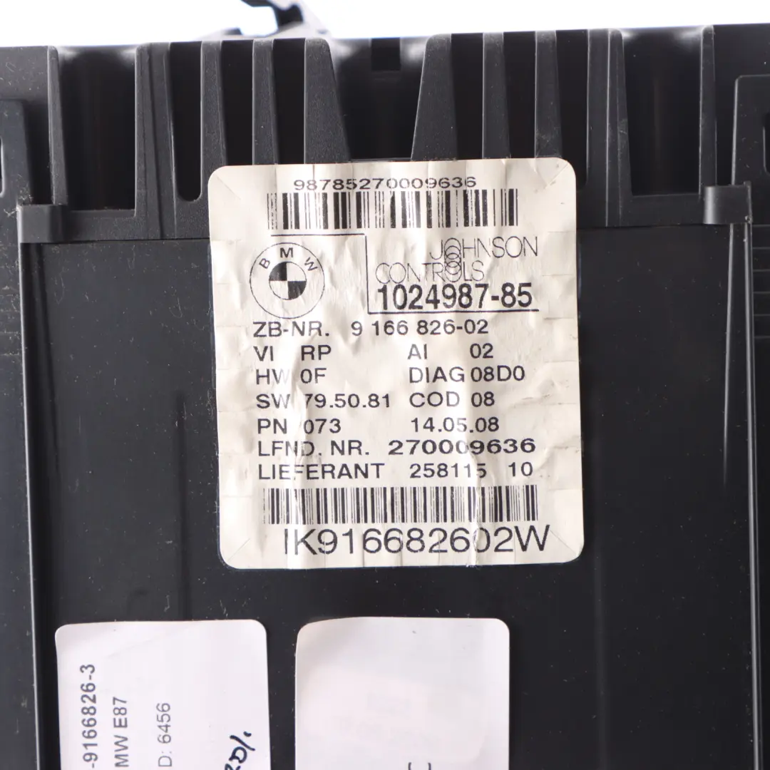 N47S Speedo Clocks Instruments MPH Automatic to BMW E81 E82 E88 E87 123d with Part number 9166826 BMW E81 E82 E88 E87 123d N47S Speedo Clocks Instruments MPH Automatic - SKU RHD-9166826-3 - Part number 9166826
