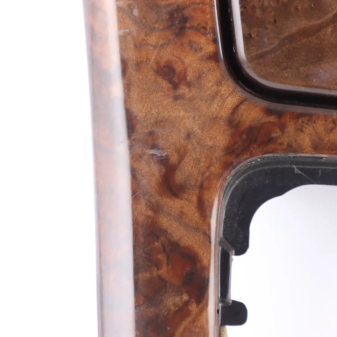 Center Console Trim Decorative Gear Lever Frame Ashtray Nutwood to BMW E92 with Part number 9170898 BMW E92 Center Console Trim Decorative Gear Lever Frame Ashtray Nutwood - SKU RHD-9170898 - Part number 9170898