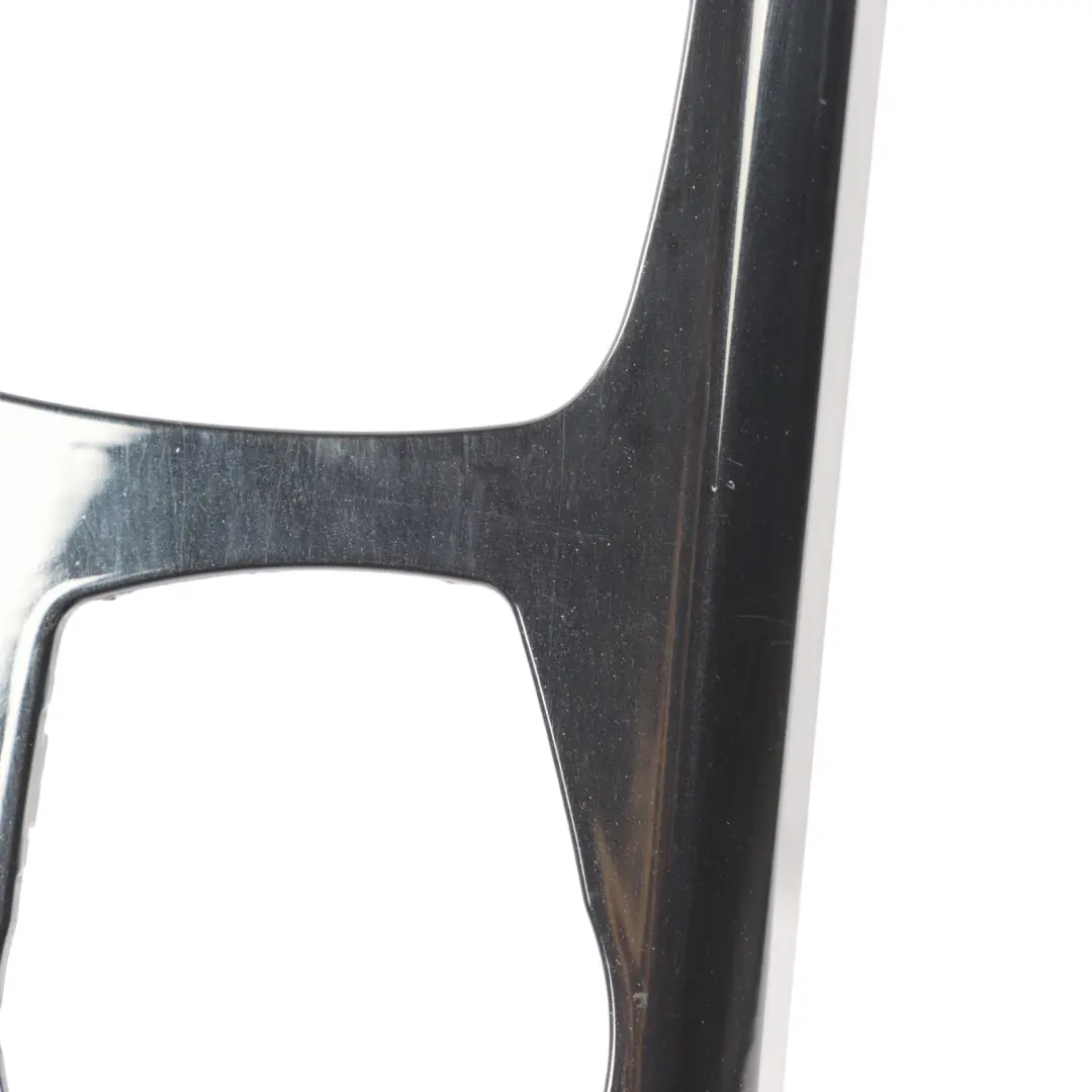 BMW F10 F11 Decor Strip Trim Dashboard Console Cover Glossy Black Chrom SET - SKU RHD-9192934-2 - Part number 9192934