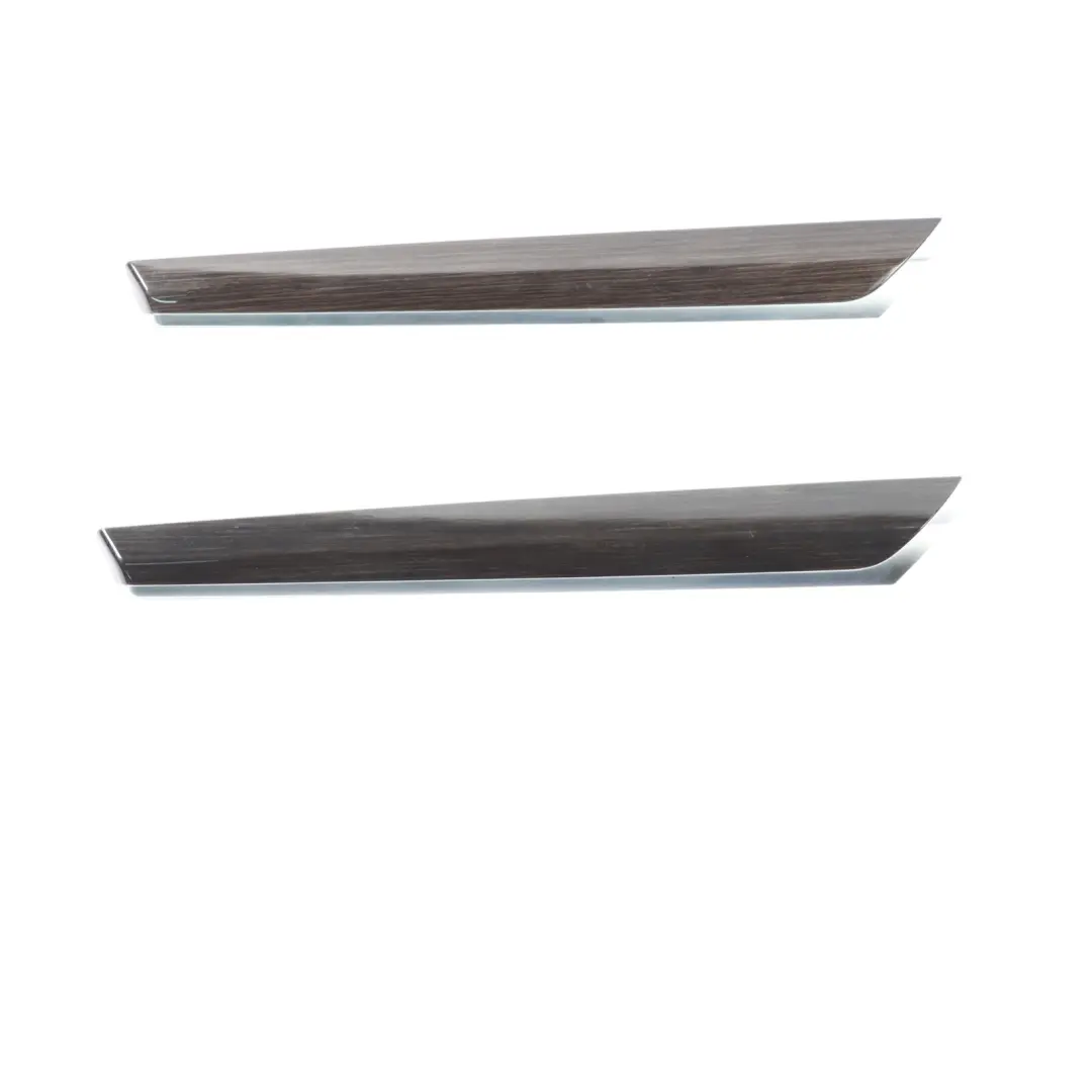 BMW X3 F25 Centre Console Cover Trim Frame Fineline Anthracite Wood - SKU RHD-9302214-2 - Part number 9302214