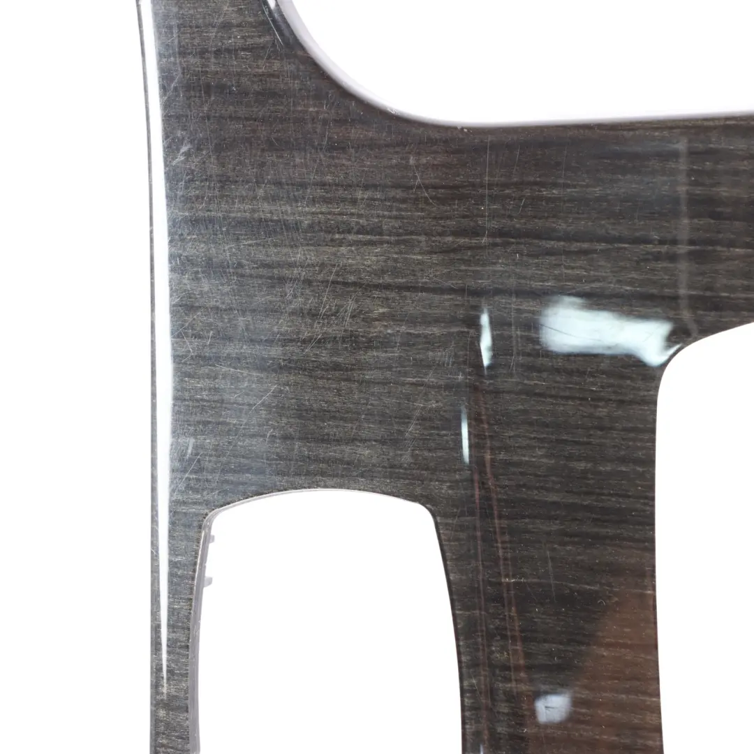 BMW X3 F25 Centre Console Cover Trim Frame Fineline Anthracite Wood - SKU RHD-9302214-2 - Part number 9302214