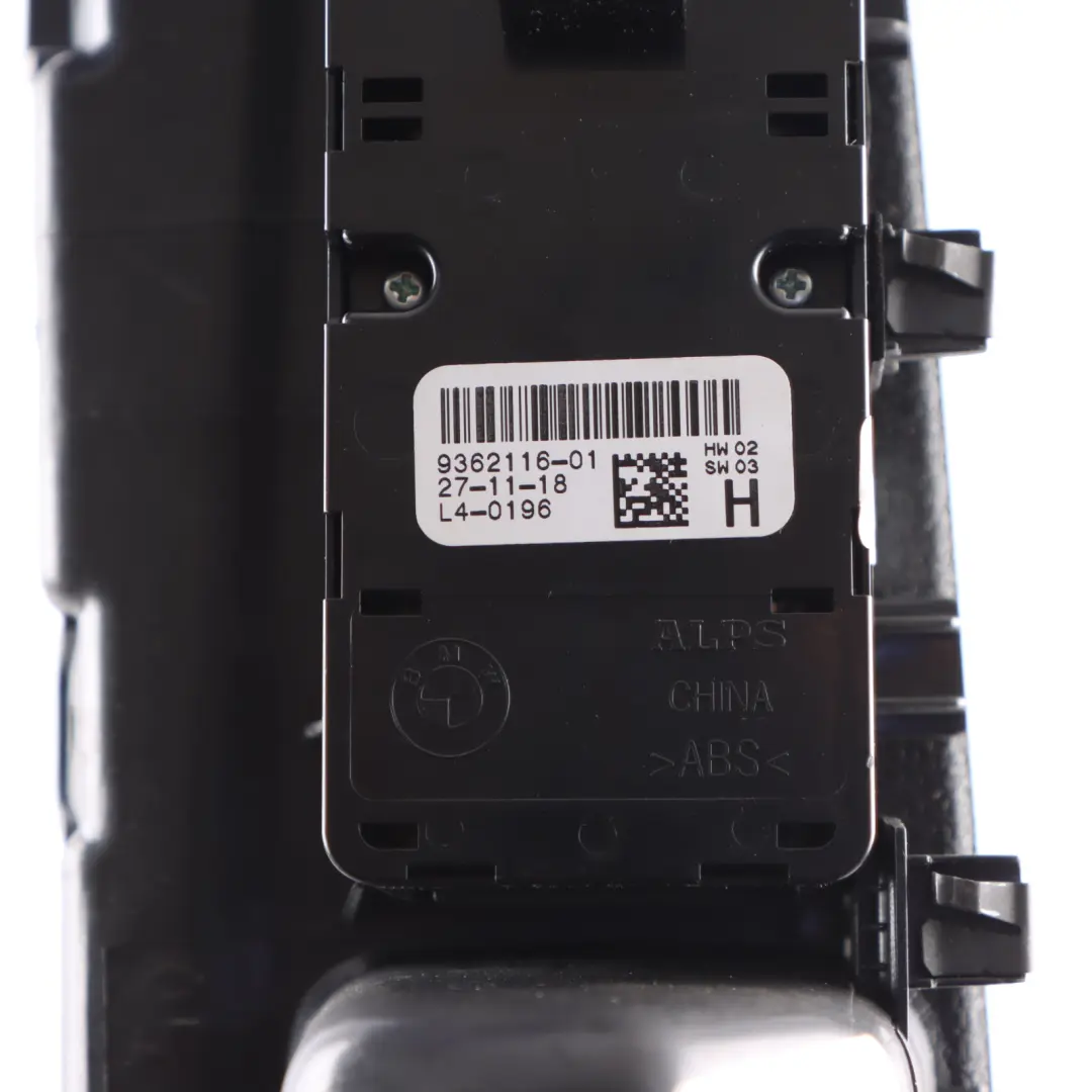 Switch Window Lifter Button Panel Driver's Side Beige to BMW F15 F45 with Part number 9362116 BMW F15 F45 Switch Window Lifter Button Panel Driver's Side Beige - SKU rhd-9362116 - Part number 9362116