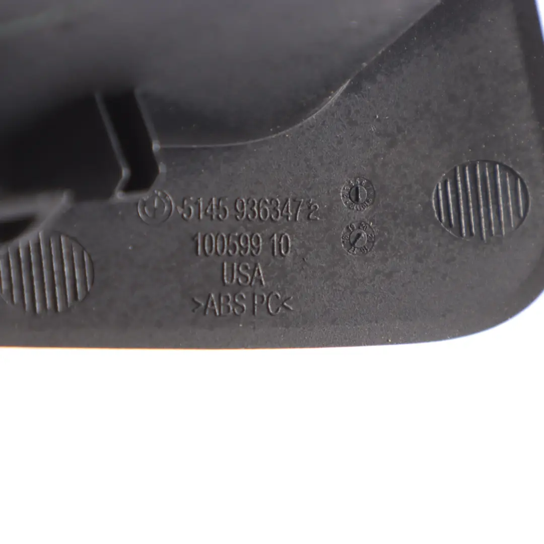 Housing Trim Piece Head Up Display Panel Black to BMW X4 G02 M F98 Cover with Part number 9363472 BMW X4 G02 M F98 Cover Housing Trim Piece Head Up Display Panel Black - SKU RHD-9363472 - Part number 9363472