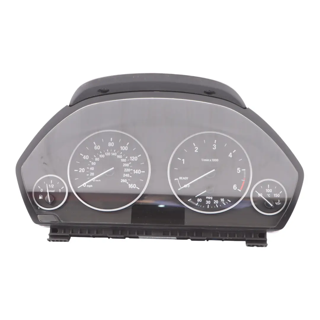 Instrument Cluster Speedo Clocks Manual to BMW F30 F32 Diesel with Part number 9372474 BMW F30 F32 Diesel Instrument Cluster Speedo Clocks Manual - SKU RHD-9372474 - Part number 9372474