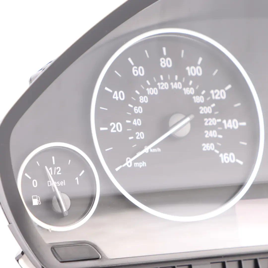 Instrument Cluster Speedo Clocks Manual to BMW F30 F32 Diesel with Part number 9372474 BMW F30 F32 Diesel Instrument Cluster Speedo Clocks Manual - SKU RHD-9372474 - Part number 9372474