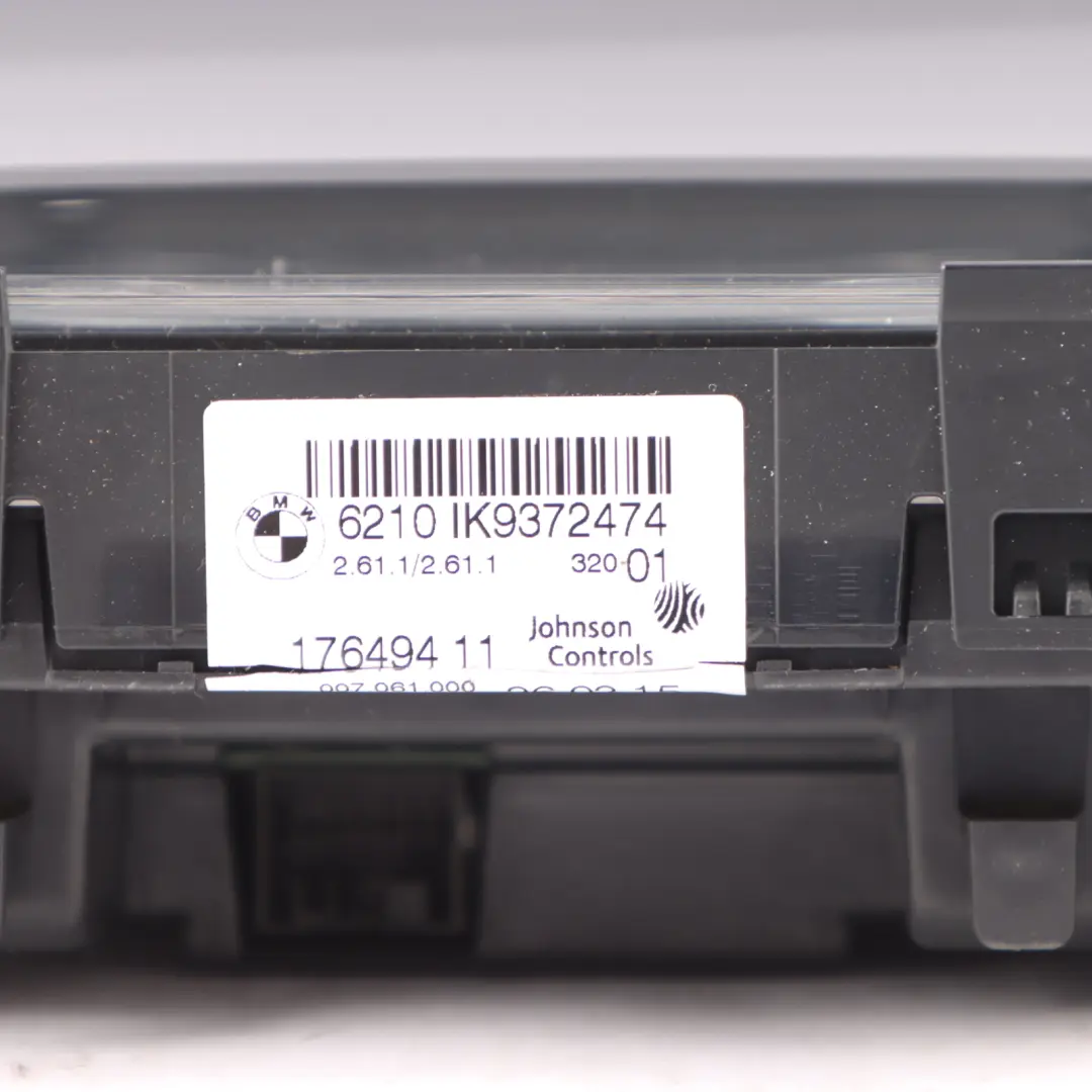 BMW F30 F32 Diesel Instrument Cluster Speedo Clocks Manual - SKU RHD-9372474 - Part number 9372474