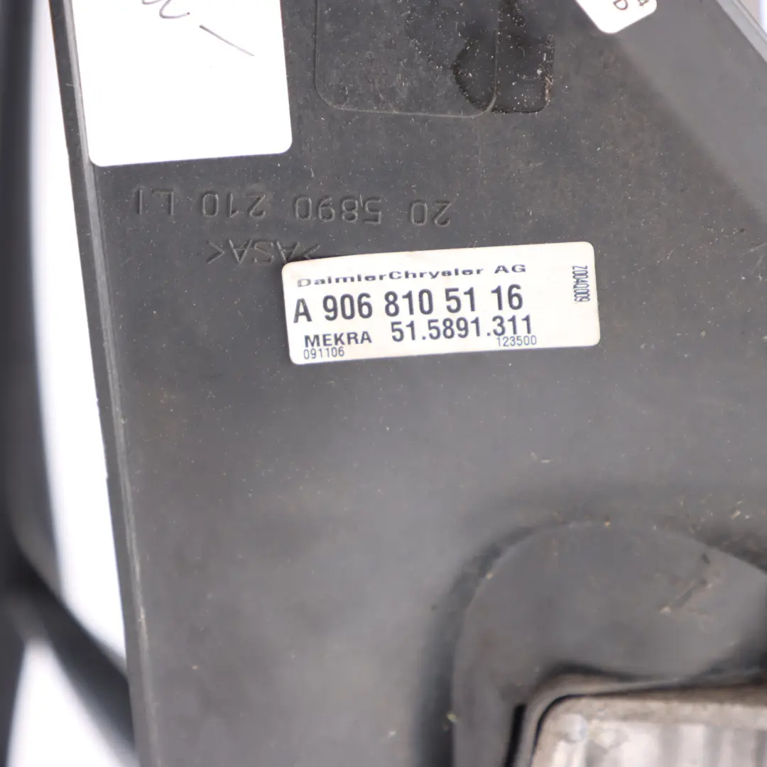 Wing Mirror Door Left N/S Outer Primed to Mercedes W906 with Part number A0008106319 Mercedes W906 Wing Mirror Door Left N/S Outer Primed - SKU rhd-A0008106319-4 - Part number A0008106319