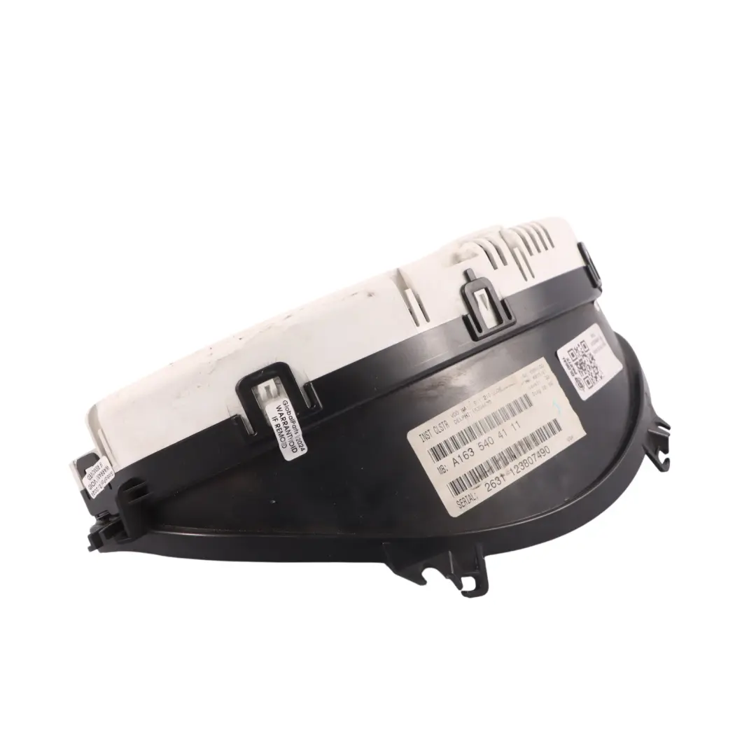 Mercedes ML W163 Diesel Instrument Cluster Speedo Clocks Automatic - SKU RHD-A1635404111 - Part number A1635404111