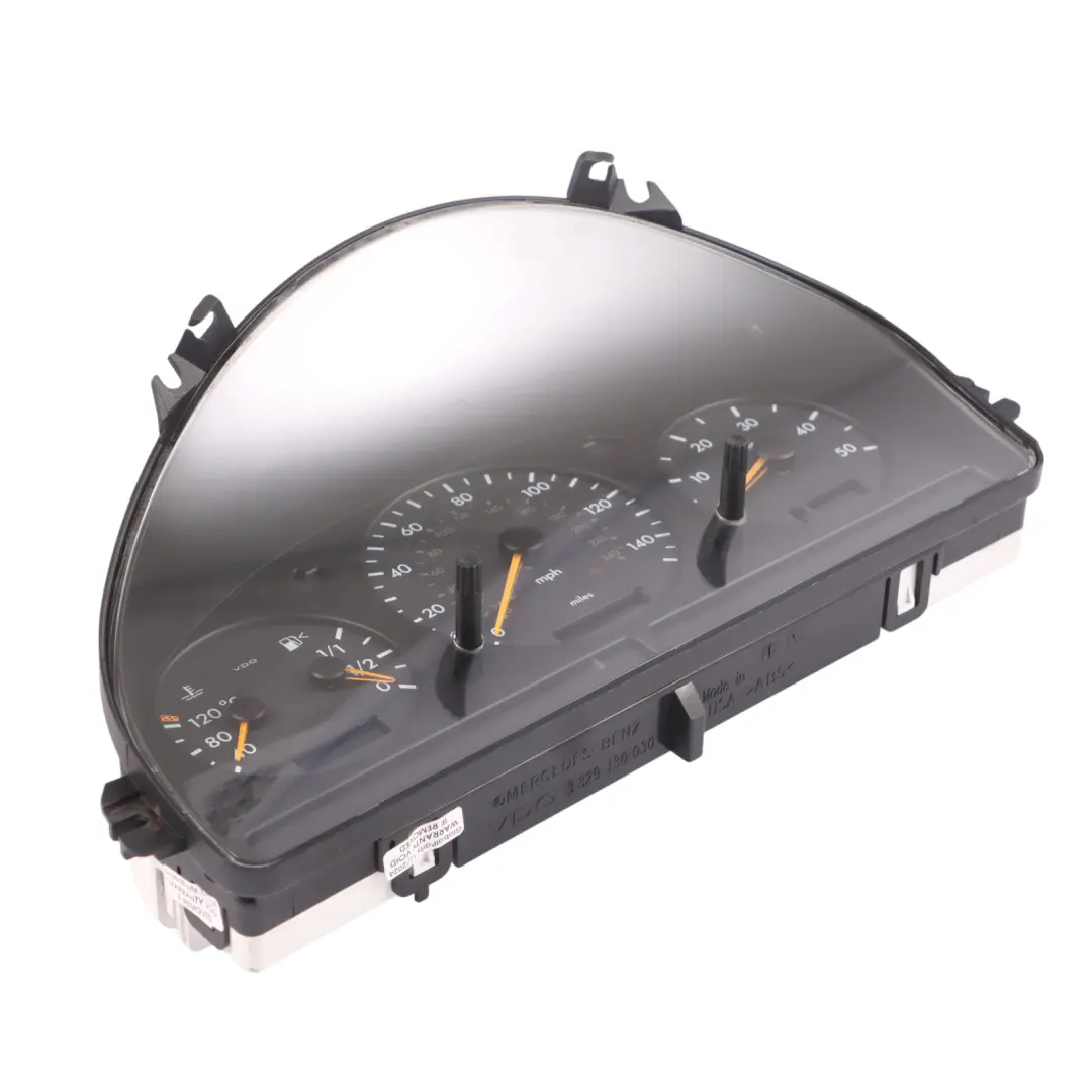 Instrument Cluster Speedo Clocks Automatic to Mercedes ML W163 Diesel with Part number A1635404111 Mercedes ML W163 Diesel Instrument Cluster Speedo Clocks Automatic - SKU RHD-A1635404111 - Part number A1635404111