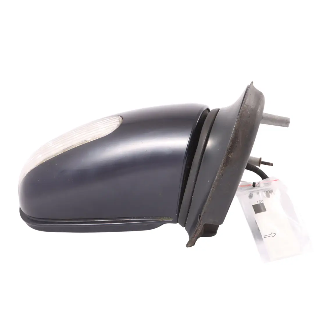 Mercedes W163 Wing Mirror Outside Right O/S Power Fold Tanzanite Blue - 359 - SKU RHD-A1638103593-TB - Part number A1638103593