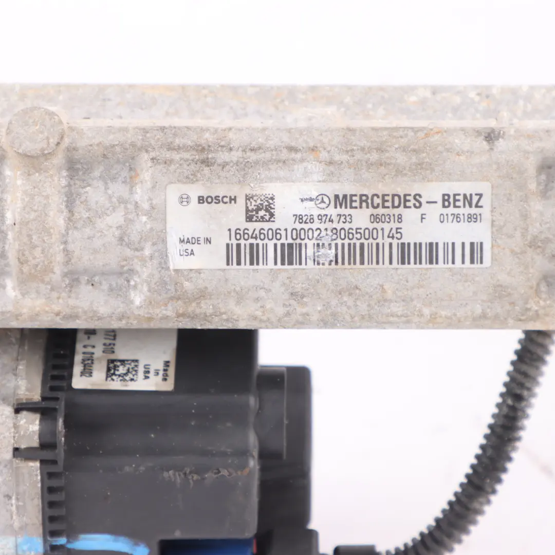 Mercedes W166 Power Steering Rack Pinion Box Gear Assembly - SKU RHD-A1664606100 - Part number A1664606100
